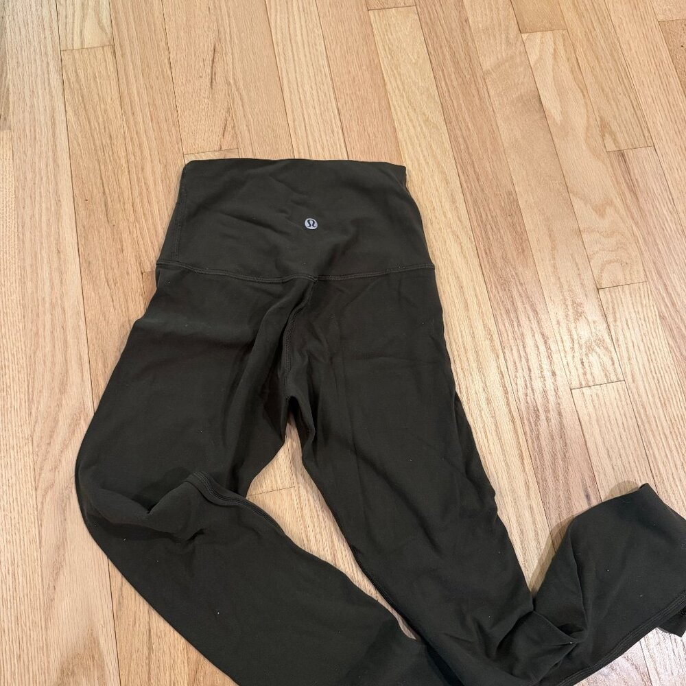 Women's army green align legging Lululemon